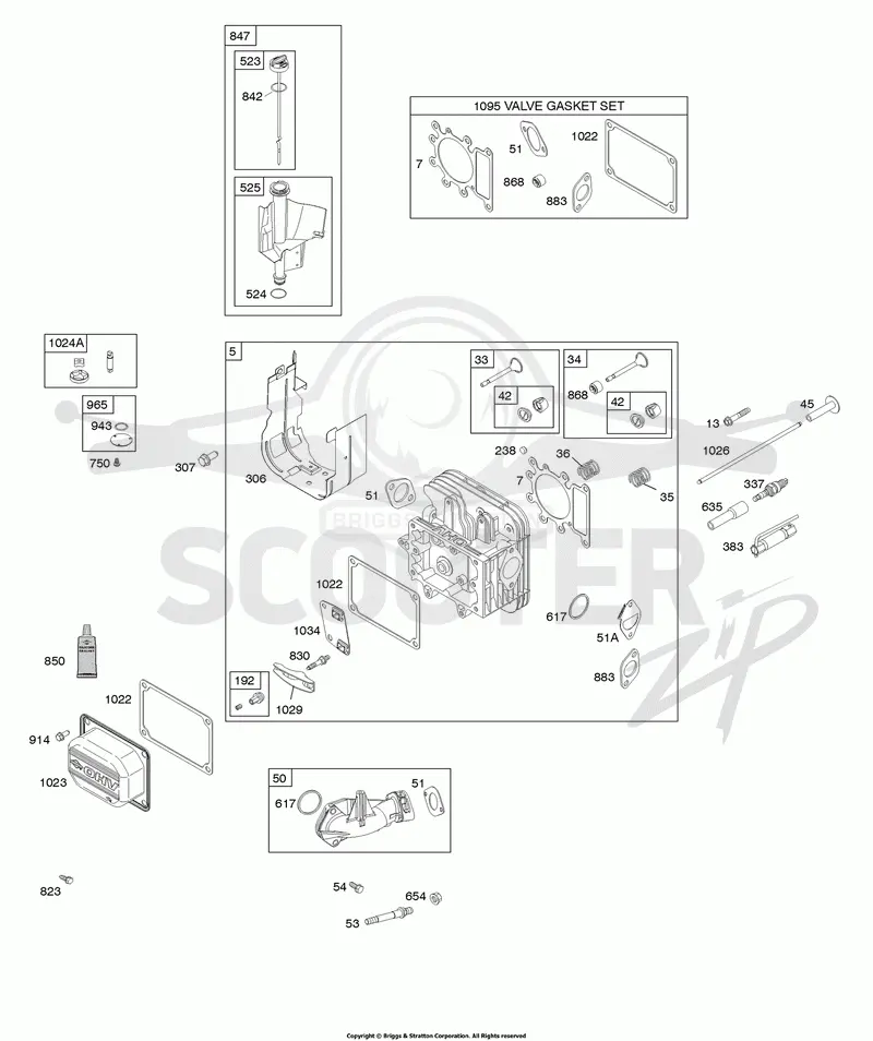 Gasket Set - Valve, Lubrication, Valves