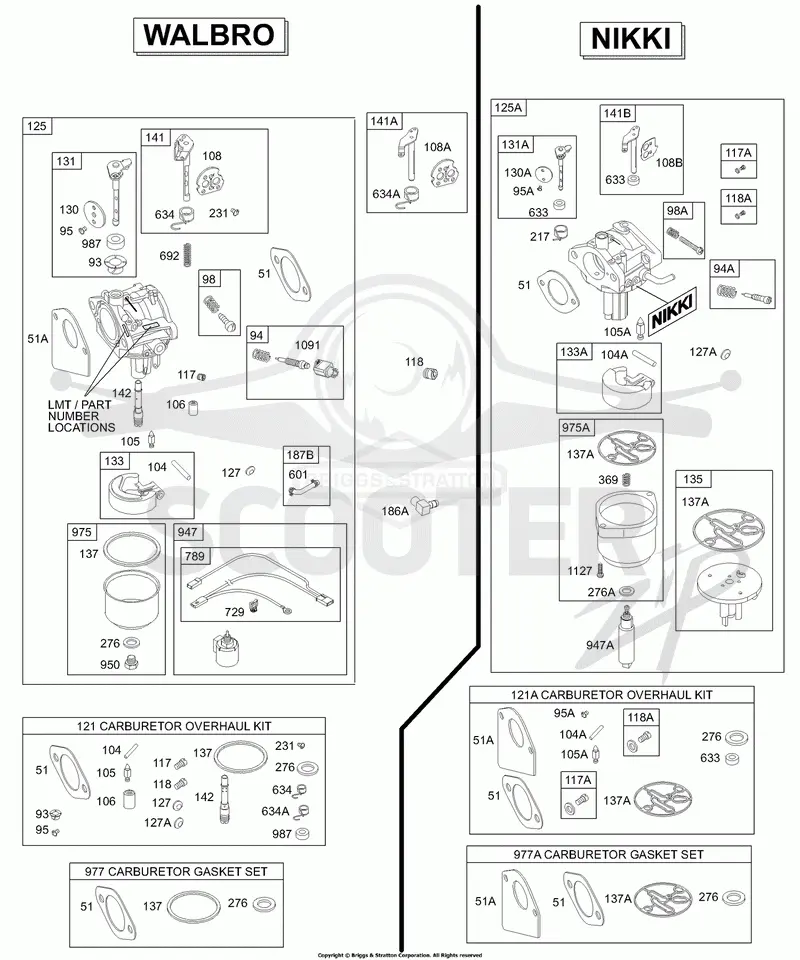 Carburetor, Kit/Gasket Sets - Carburetor