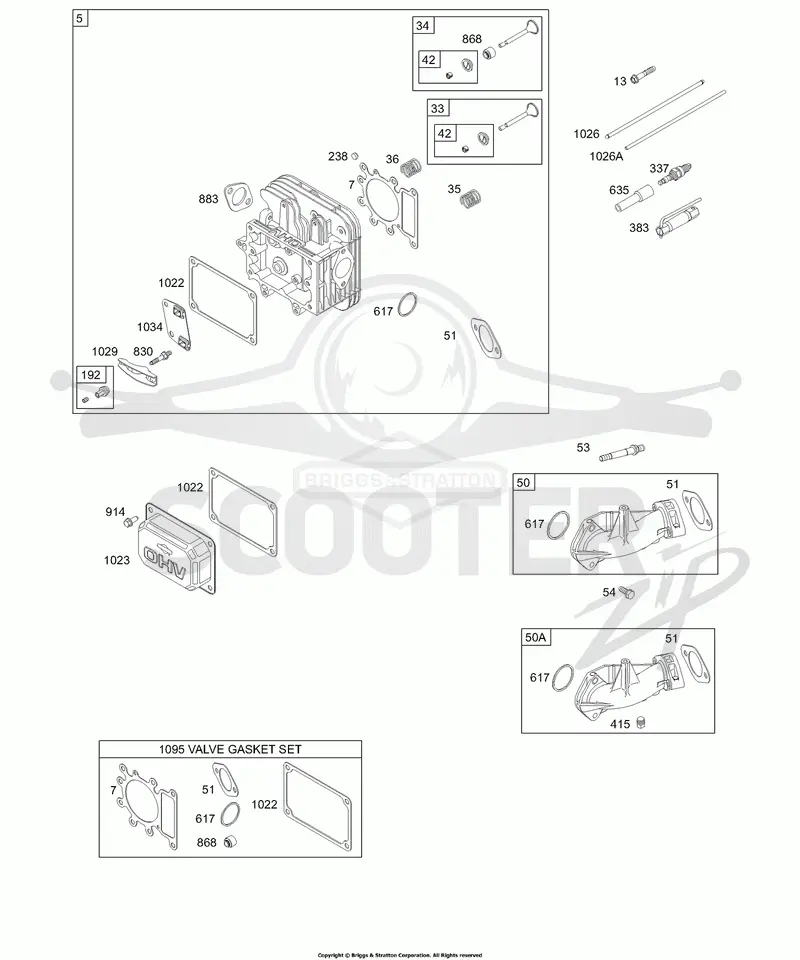 Head, Kit/Gasket Sets - Valve