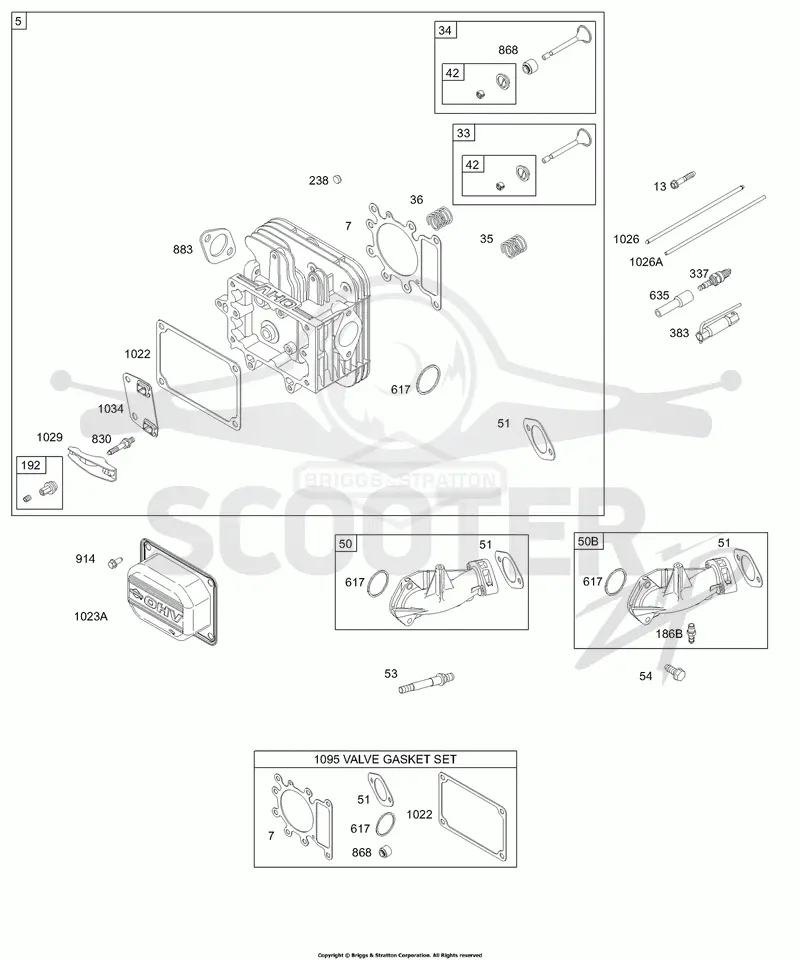 Head, Kit/Gasket Sets - Valve