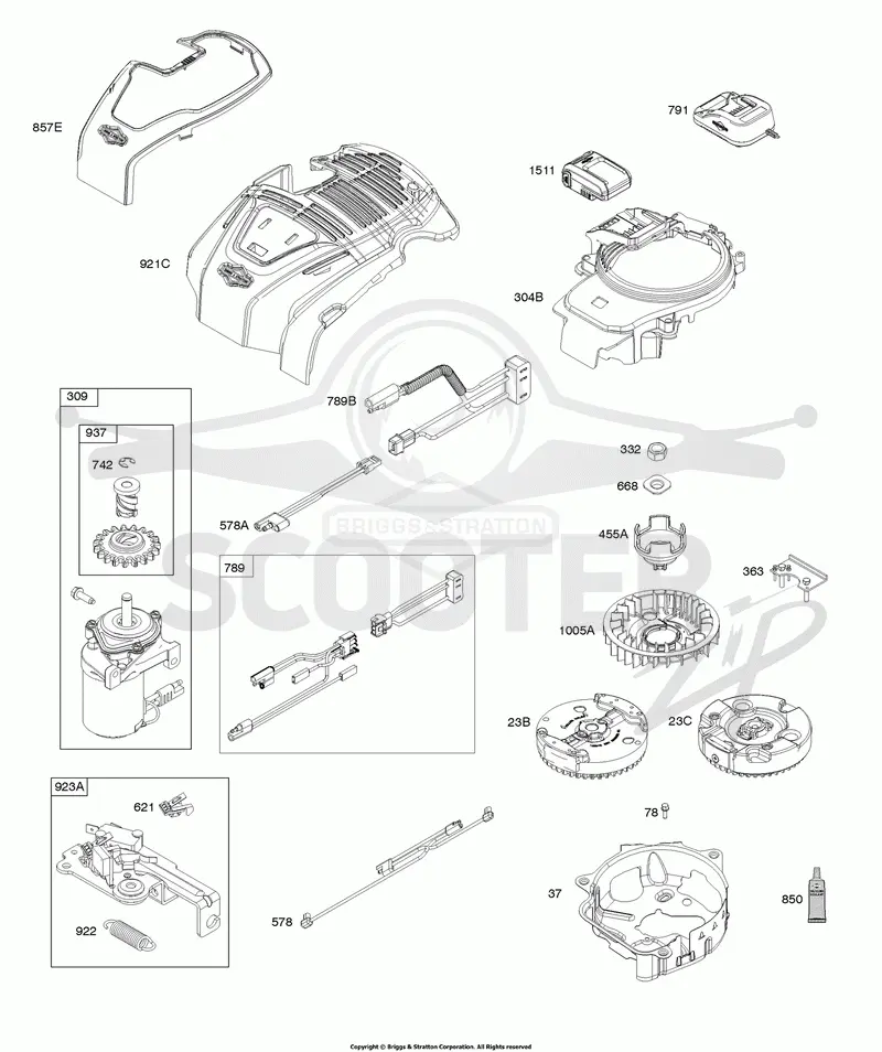 Armature, Controls, Electrical System, In-Start, Starter Motor, Flywheel
