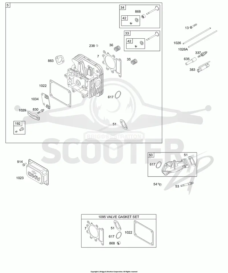 Head, Intake Manifold, Valve Gasket