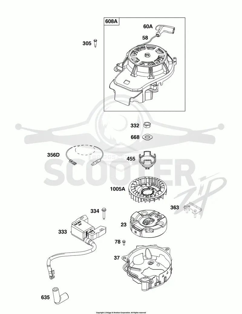 Flywheel, Ignition, and Starter Group