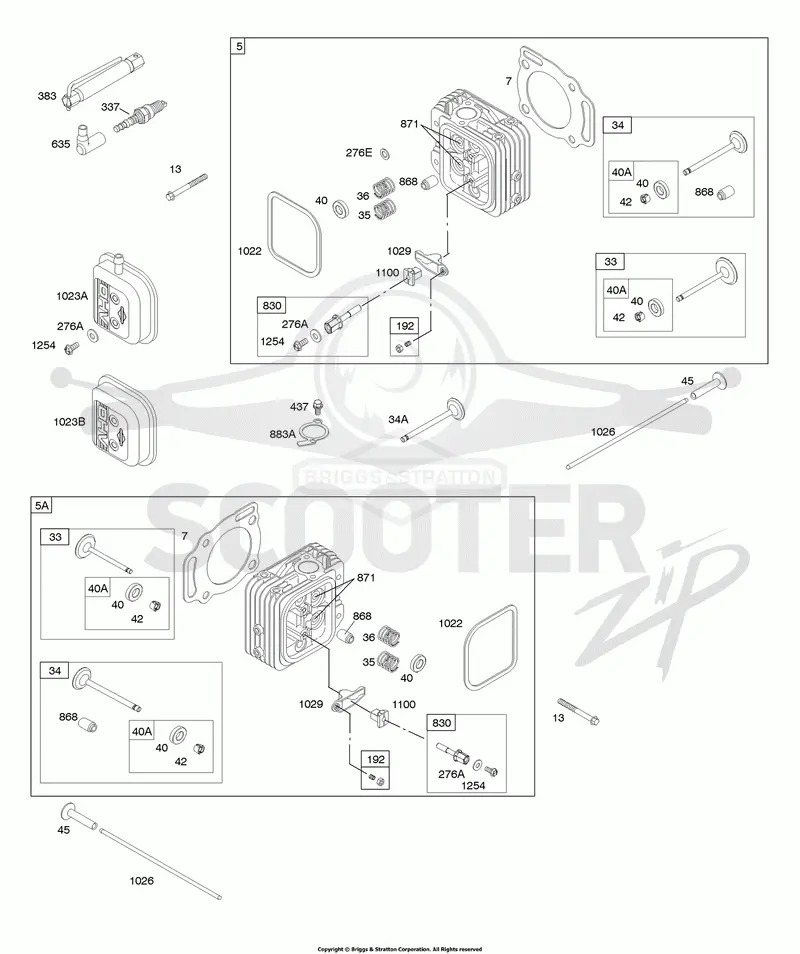 Cylinder Heads, Rocker Covers, Spark Plug
