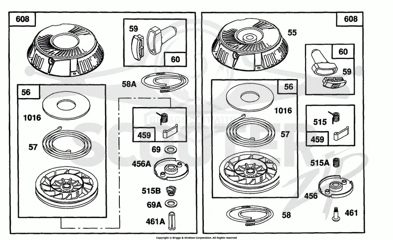 (2) Rewind Assemblies