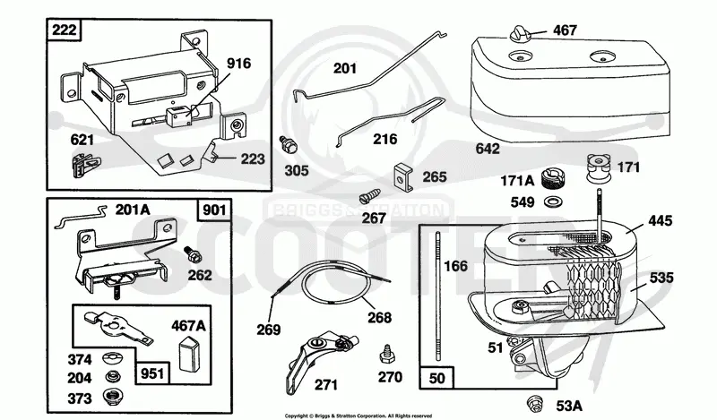 Controls, Air Cleaner Group