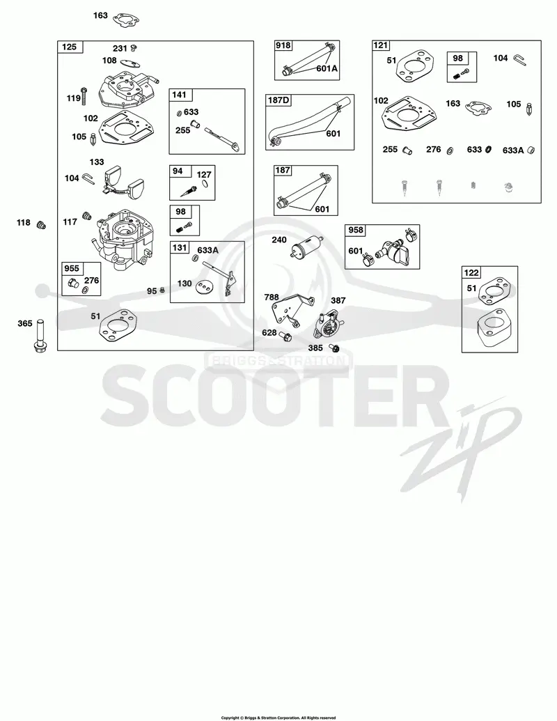Carburetor and Fuel Supply Group