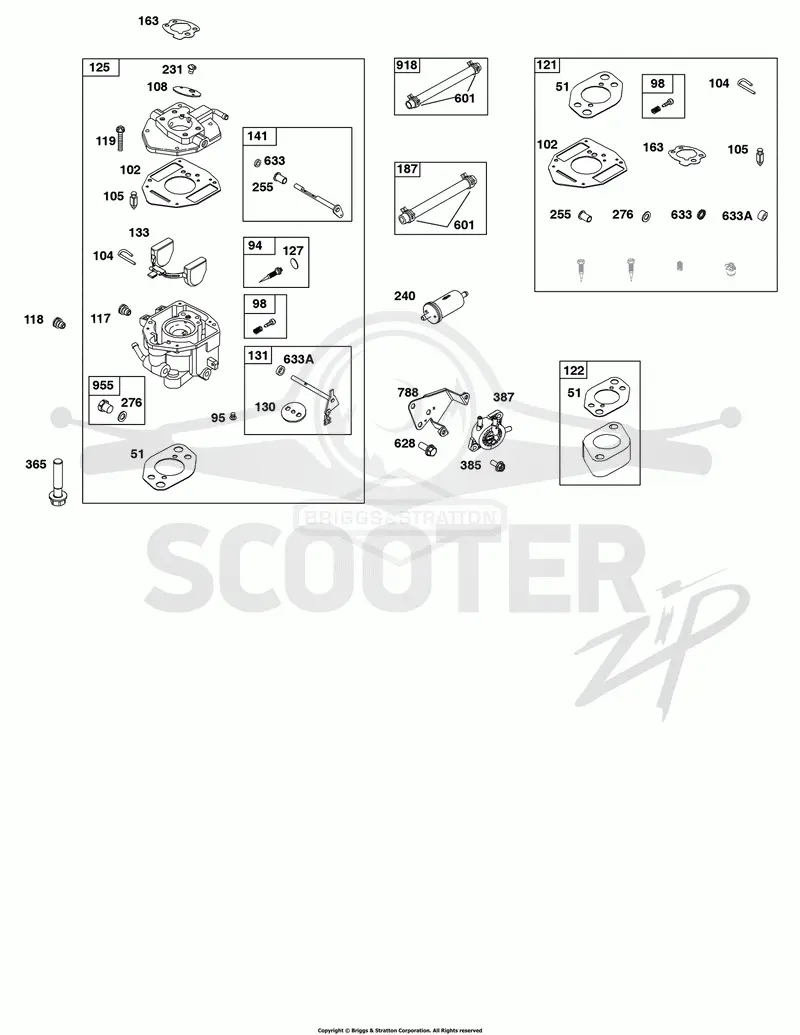 Carburetor and Fuel Supply Group