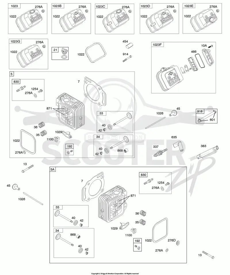 Cylinder Head, Valve Covers