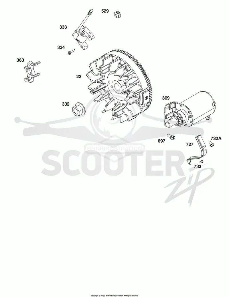 Flywheel, Ignition, and Starter Group