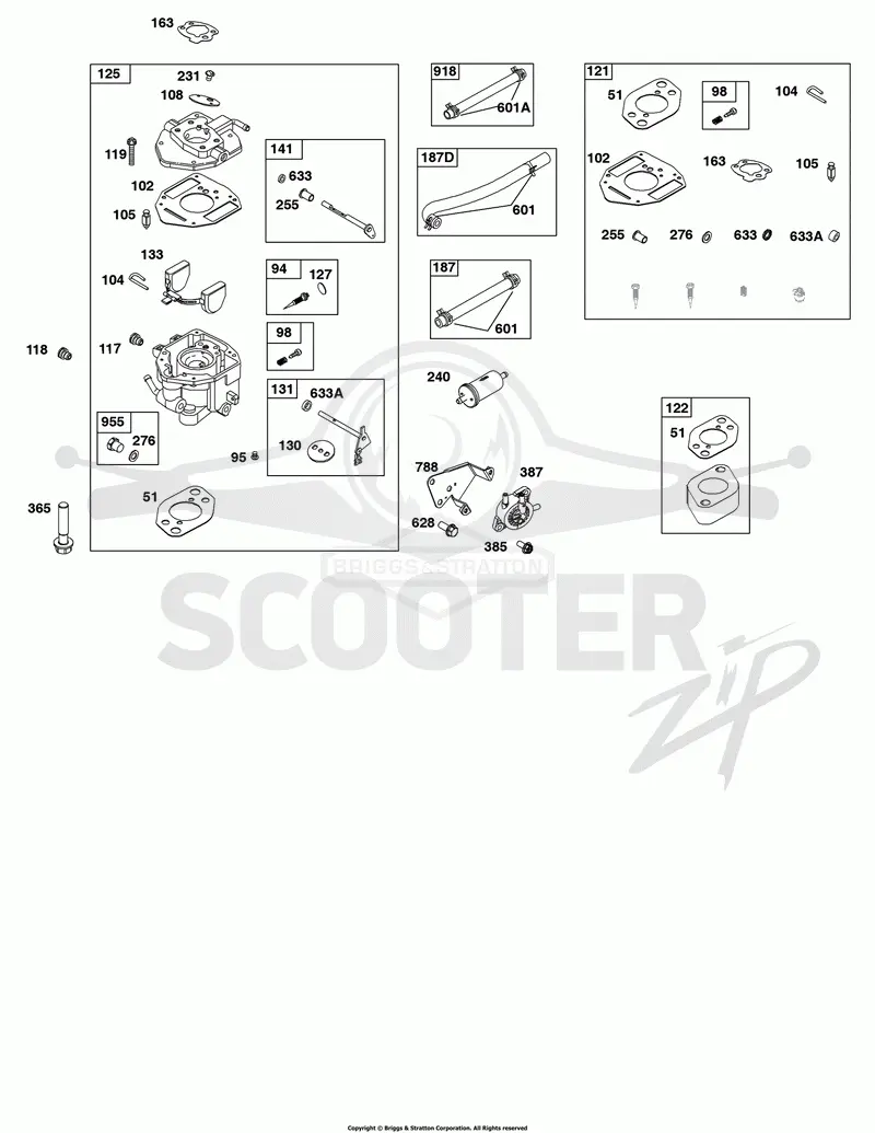 Carburetor and Fuel Supply Group