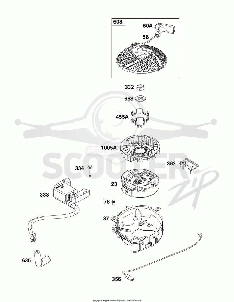 Flywheel, Ignition, and Starter Group