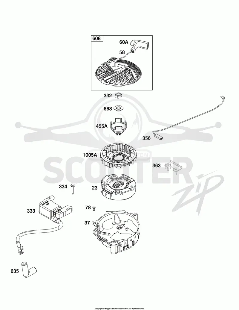 Flywheel, Ignition, and Starter Group