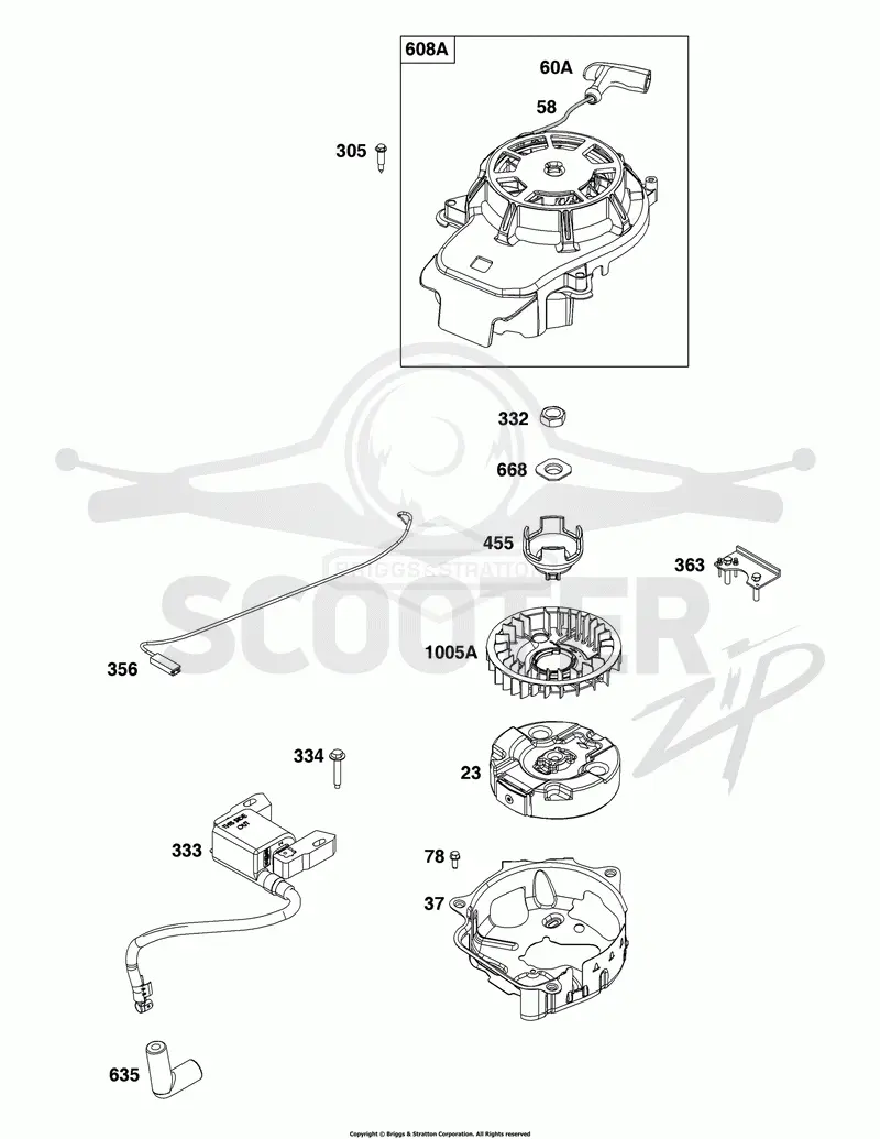 Flywheel, Ignition, and Starter Group