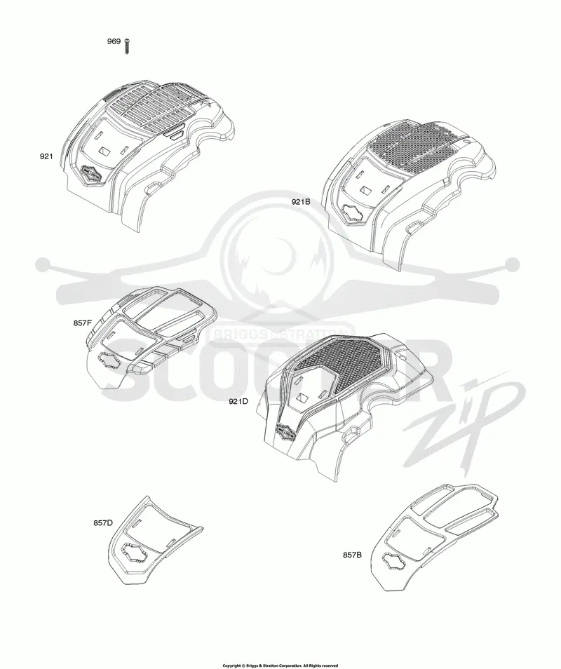 Blower Housing, In-Start, Motor-Starter