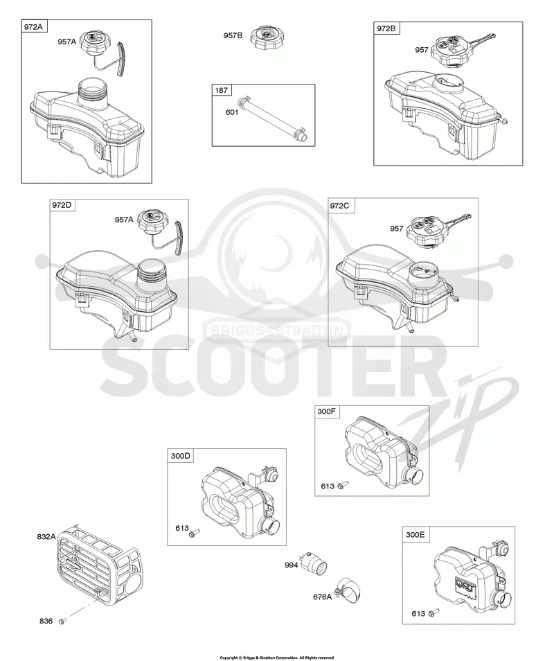 Exhaust System, Fuel Supply