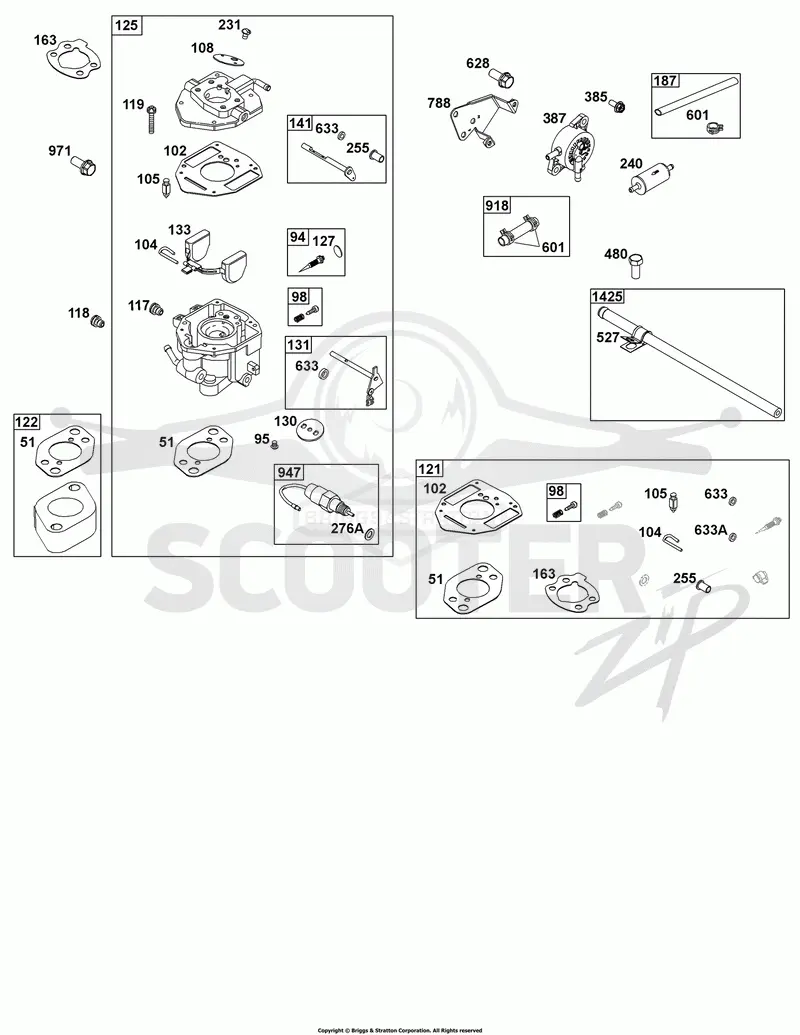 Carburetor and Fuel Supply Group