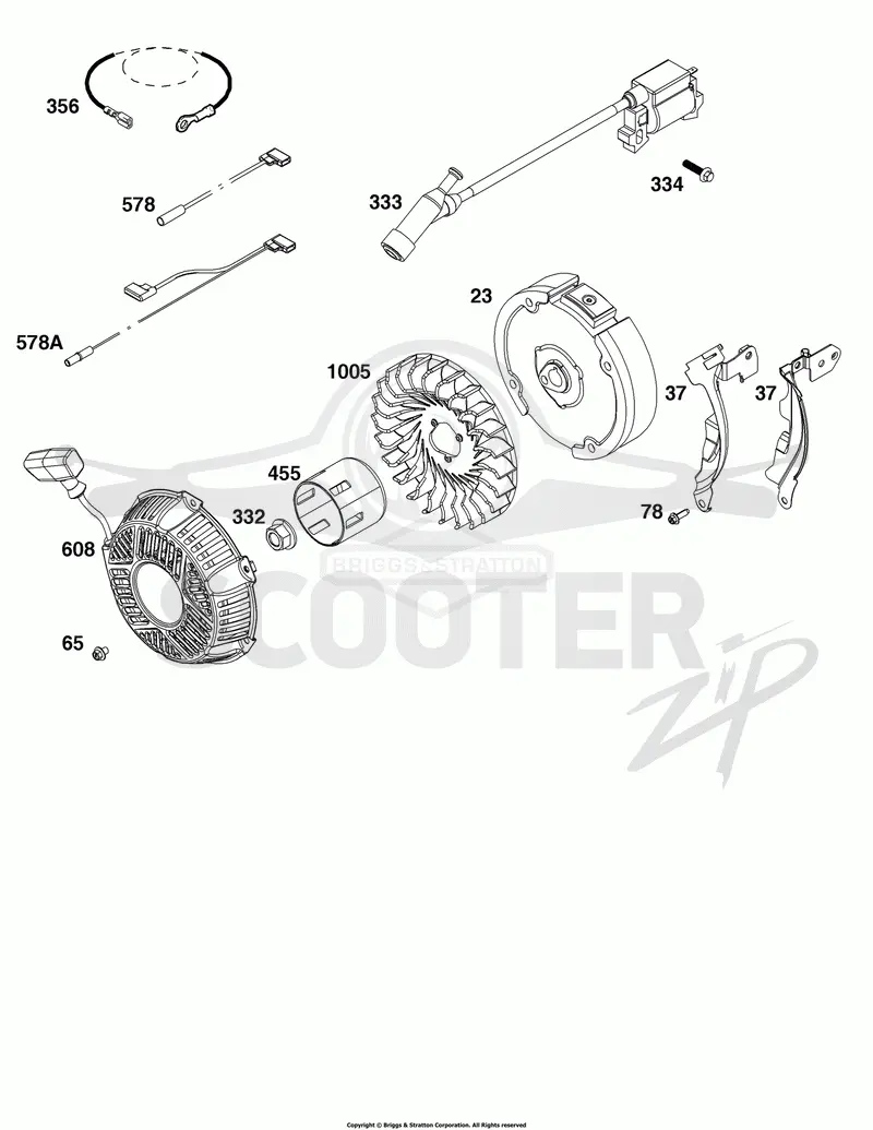 Flywheel, Ignition, and Starter Group