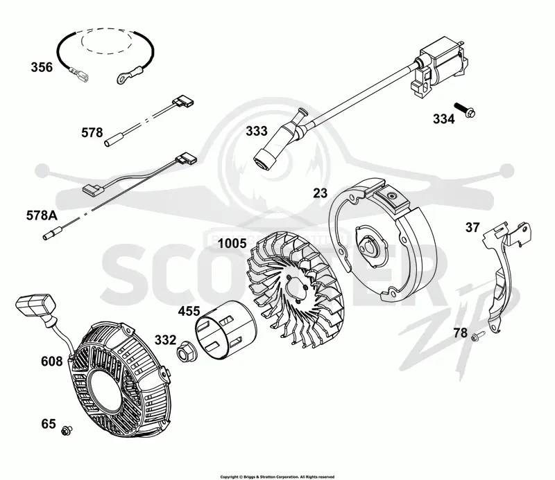 Flywheel, Ignition, and Starter Group