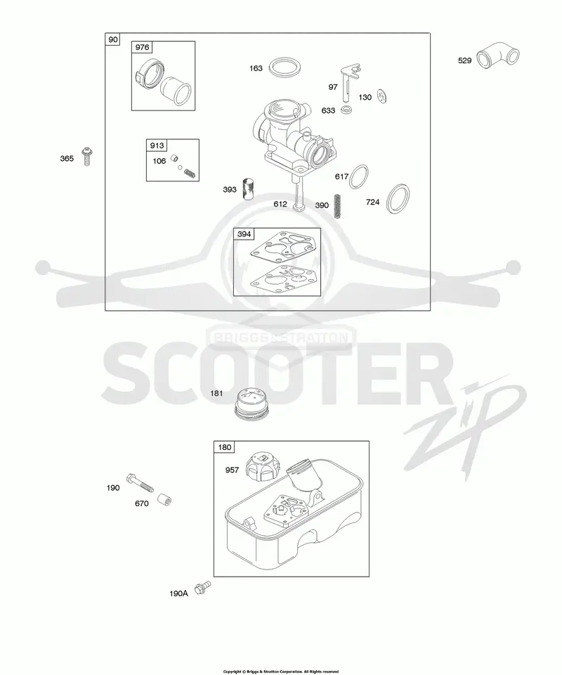 Carburetor, Fuel Supply