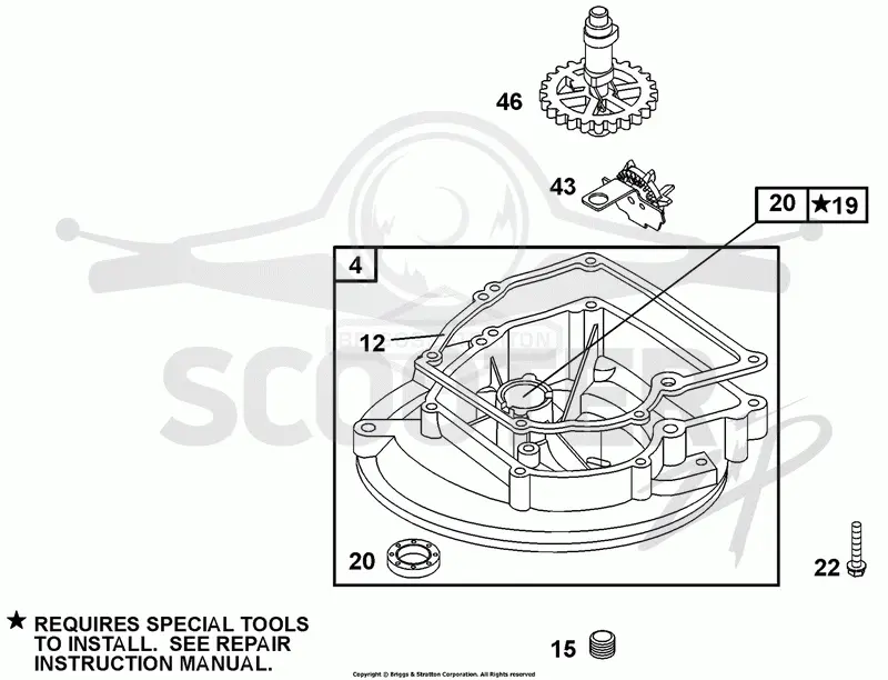 Sump Base, Cam