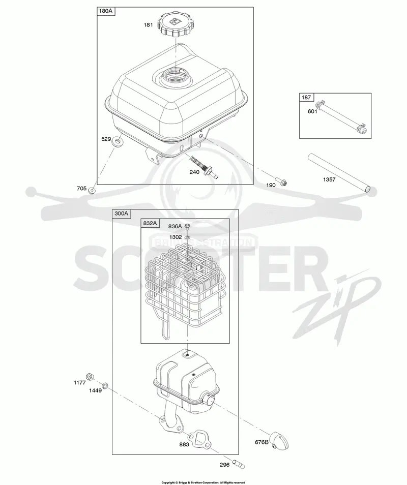 Exhaust System, Fuel Supply