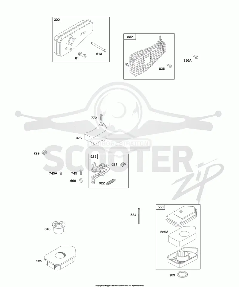 Air Cleaner, Brake, Exhaust System