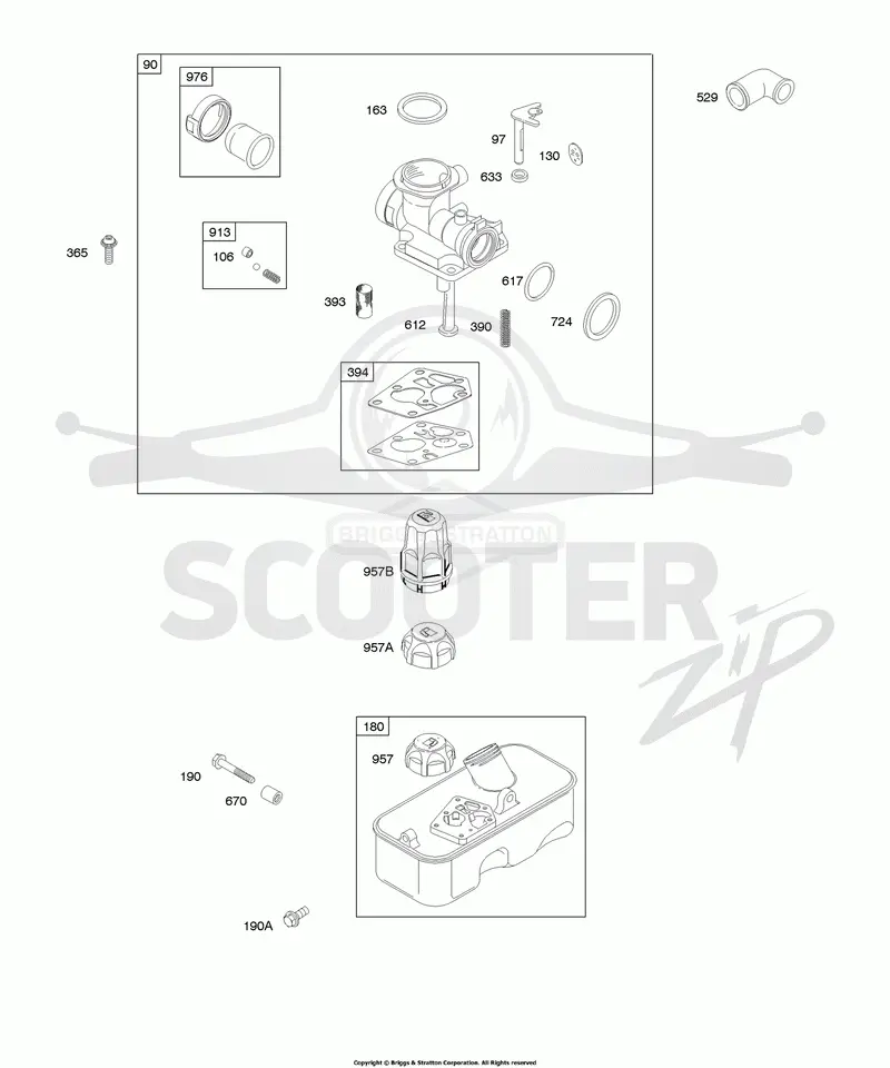 Carburetor, Fuel Supply