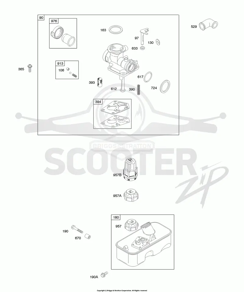 Carburetor, Fuel Supply