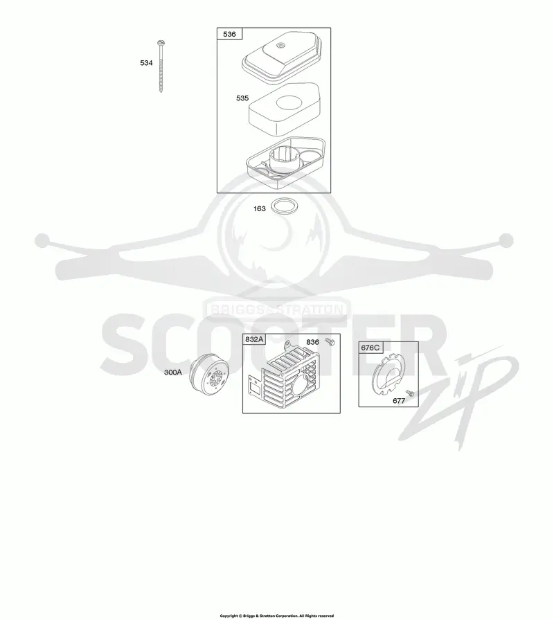 Air Cleaner, Exhaust System