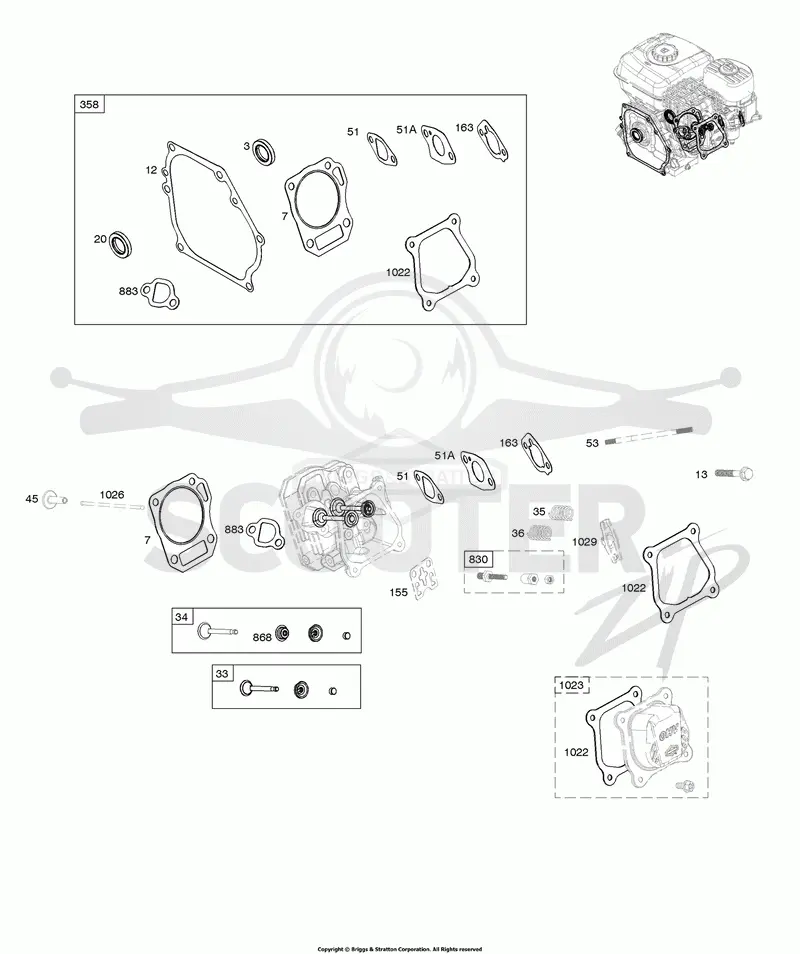 Cylinder Head, Gasket Sets