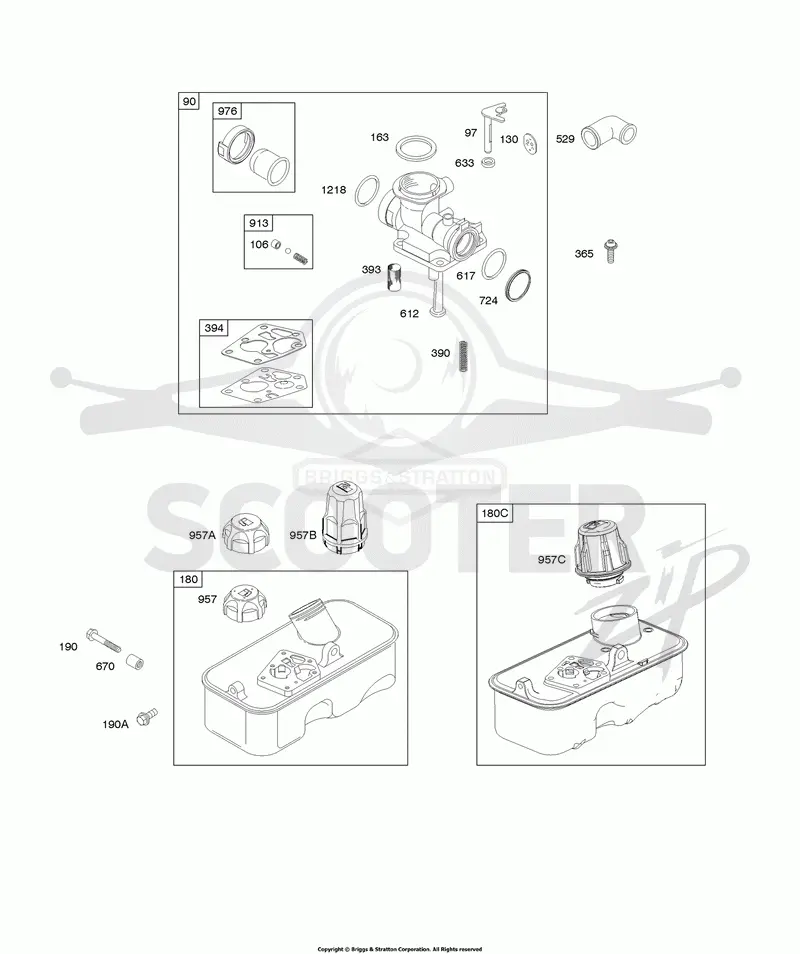 Carburetor, Fuel Supply