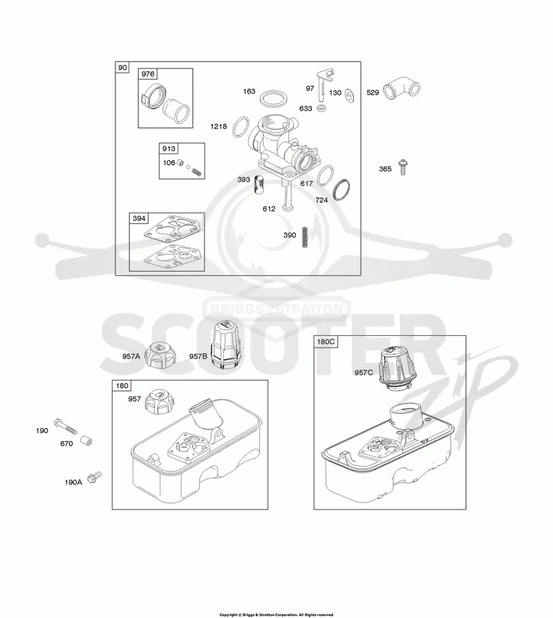 Carburetor, Fuel Supply