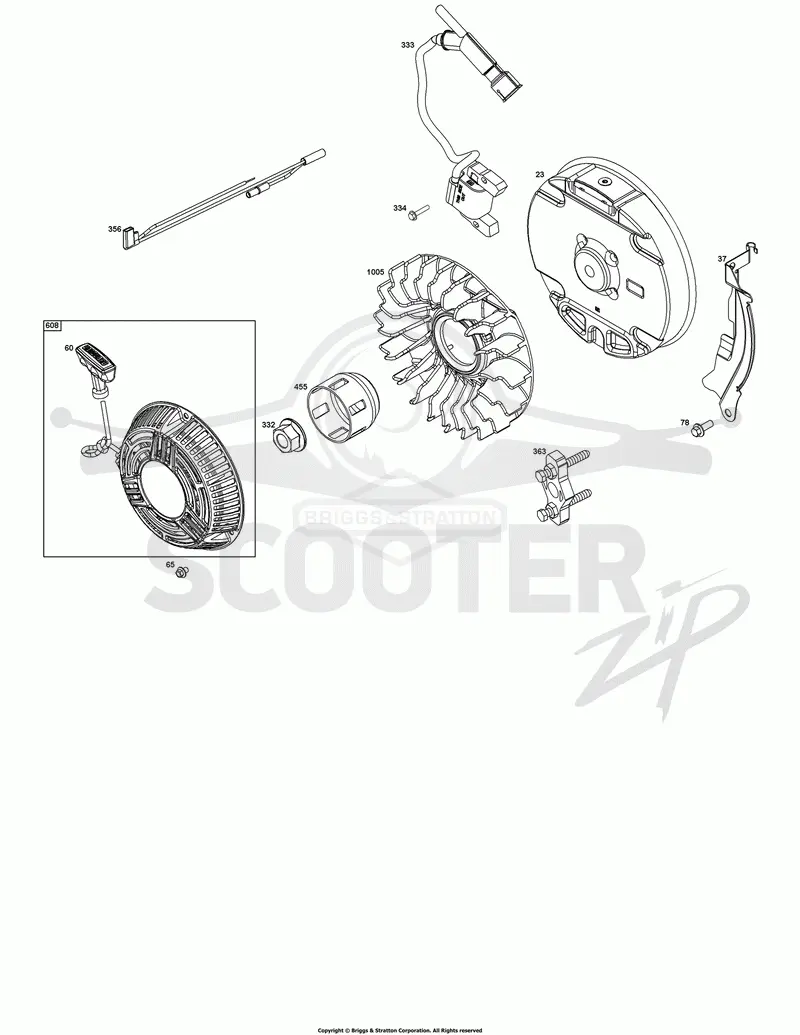 Flywheel, Ignition, and Starter Group