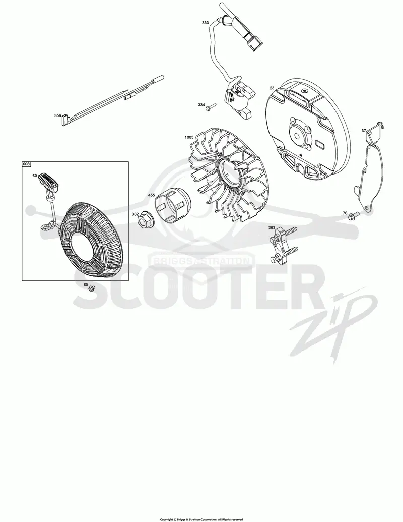 Flywheel, Ignition, and Starter Group