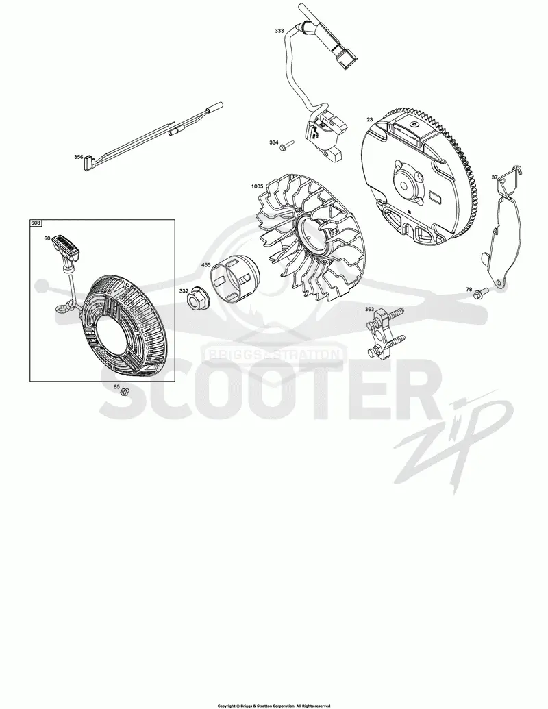 Flywheel, Ignition, and Starter Group