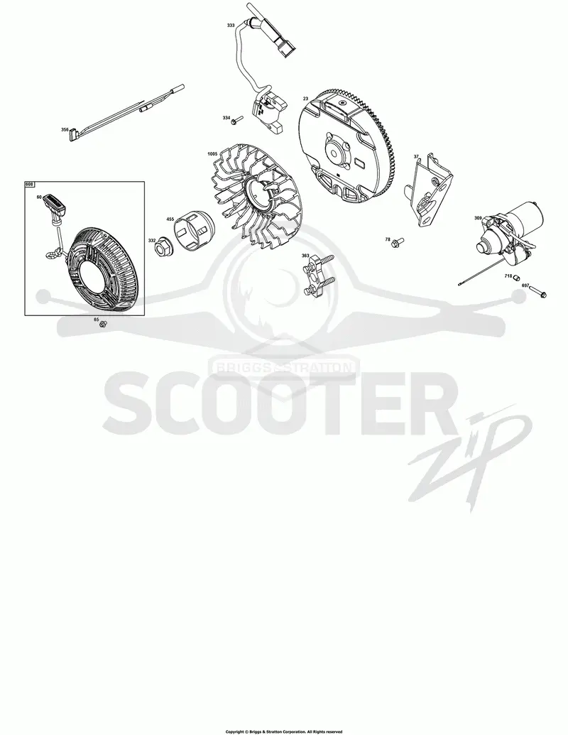 Flywheel, Ignition, and Starter Group