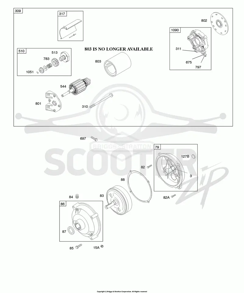 Electric Starter, Gear Reduction