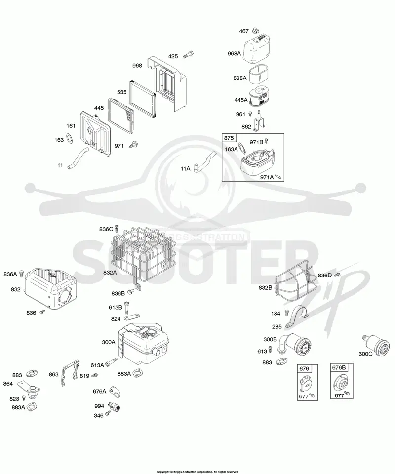 Air Cleaners, Mufflers