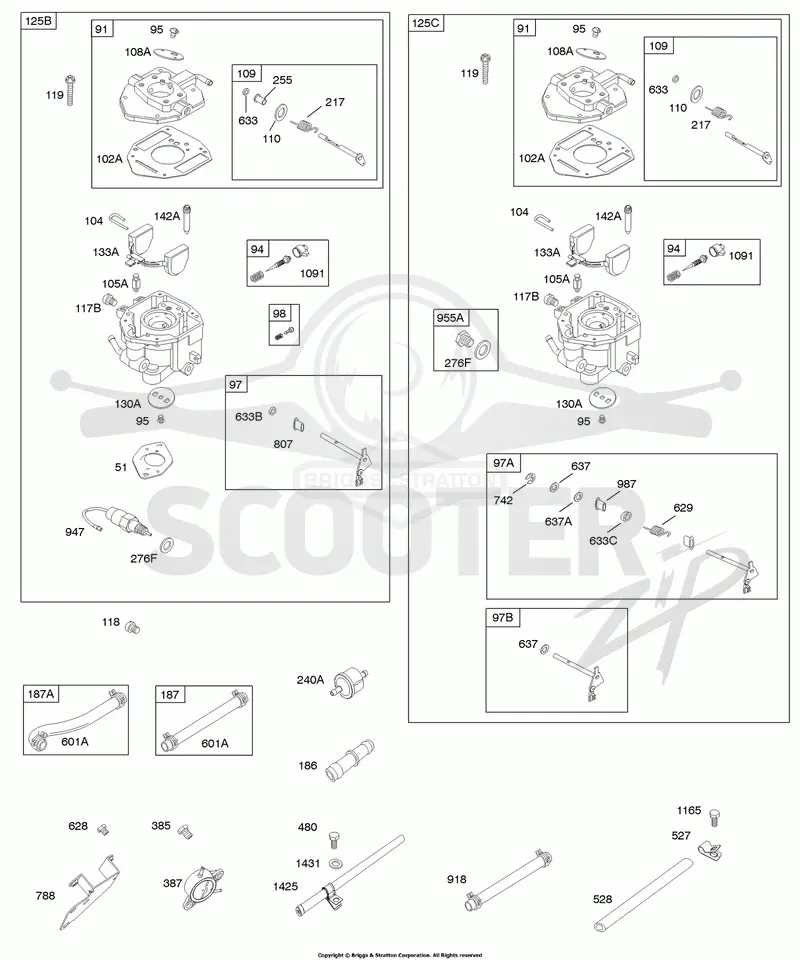 Carburetor, Fuel Supply