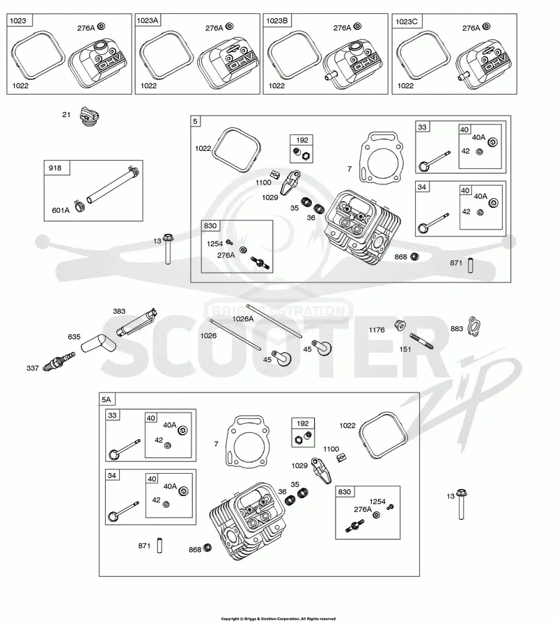 Rocker Covers, Cylinder Heads