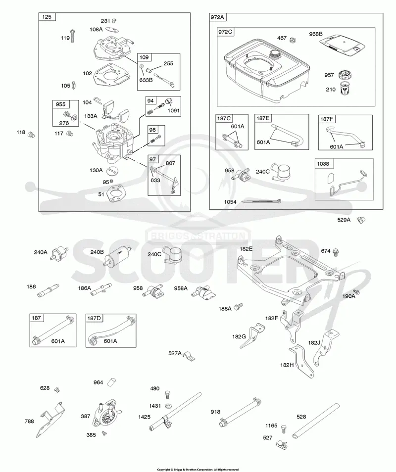Carburetor, Fuel Supply