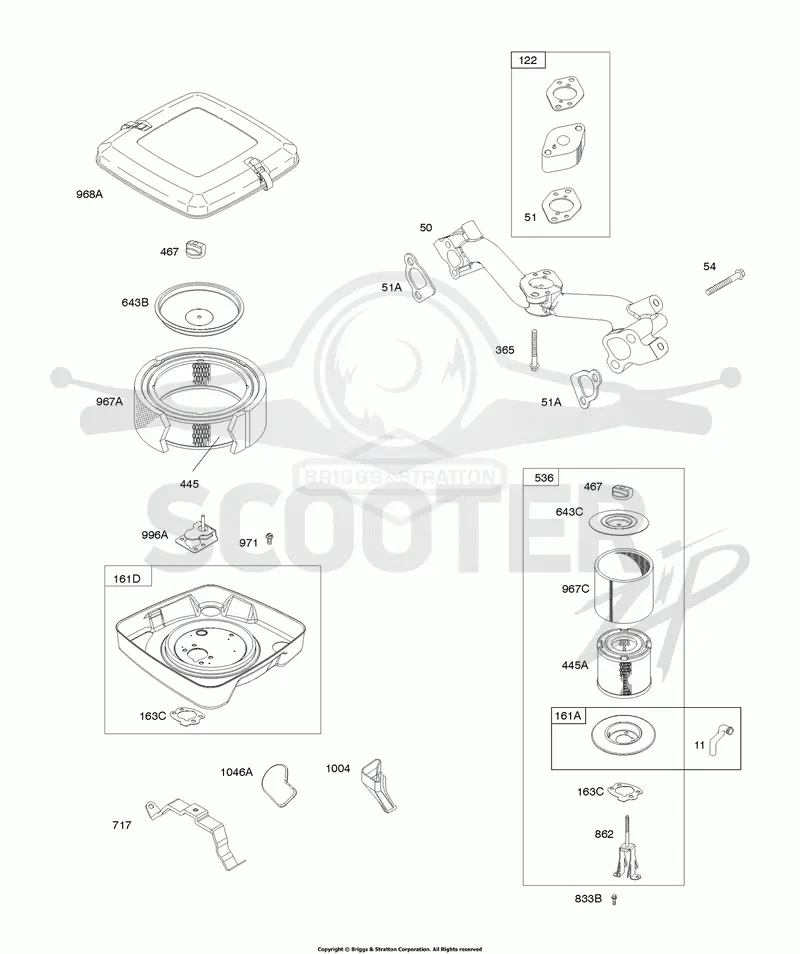 Air Cleaner, Intake Manifold