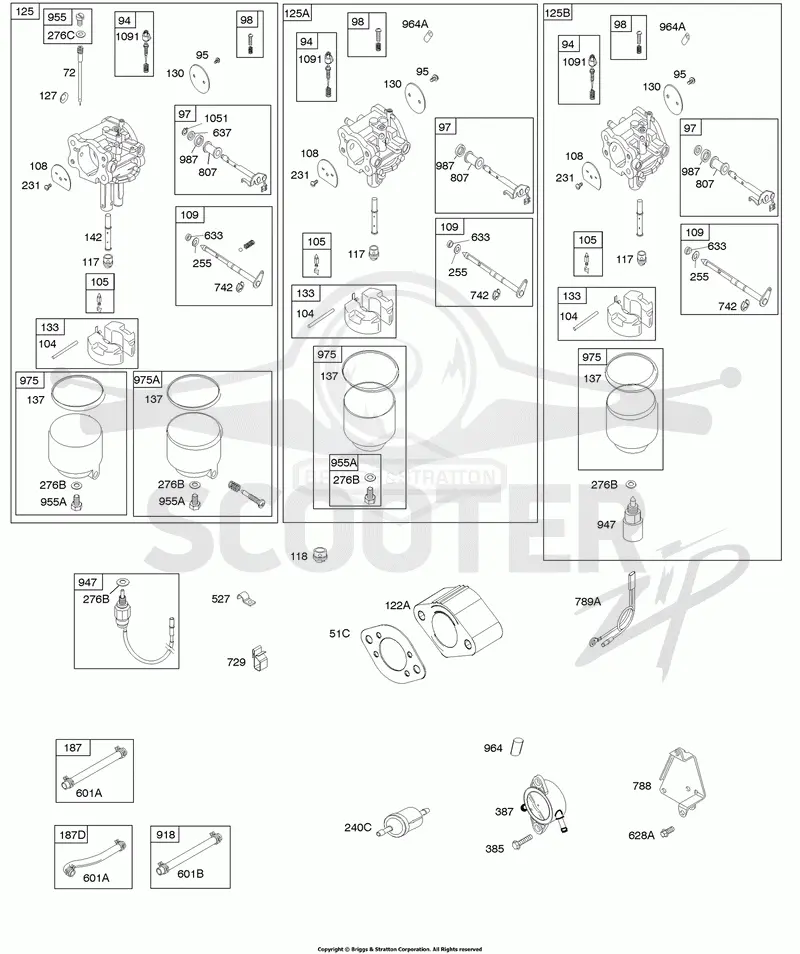Carburetor, Fuel Supply