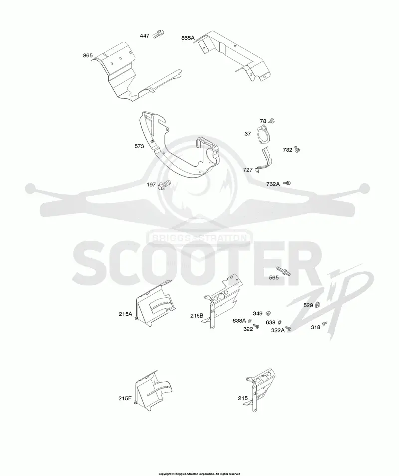 Air Guides, Back Plate