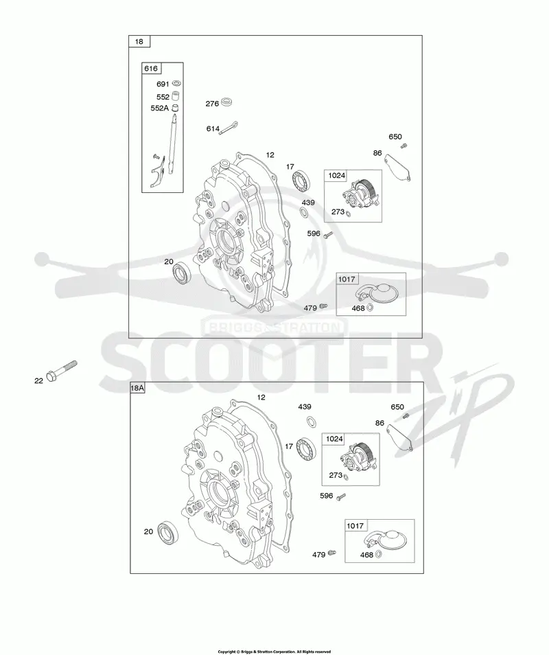 Crankcase Cover/Sump, Intake Manifold