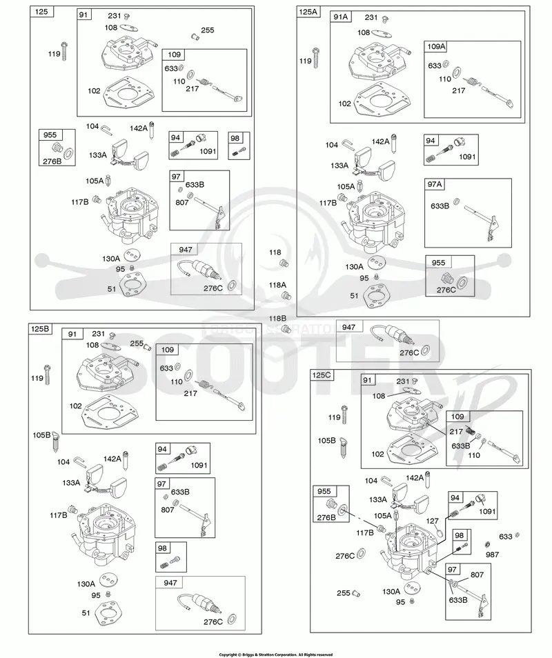 Carburetor, Carburetor Overhaul Kit