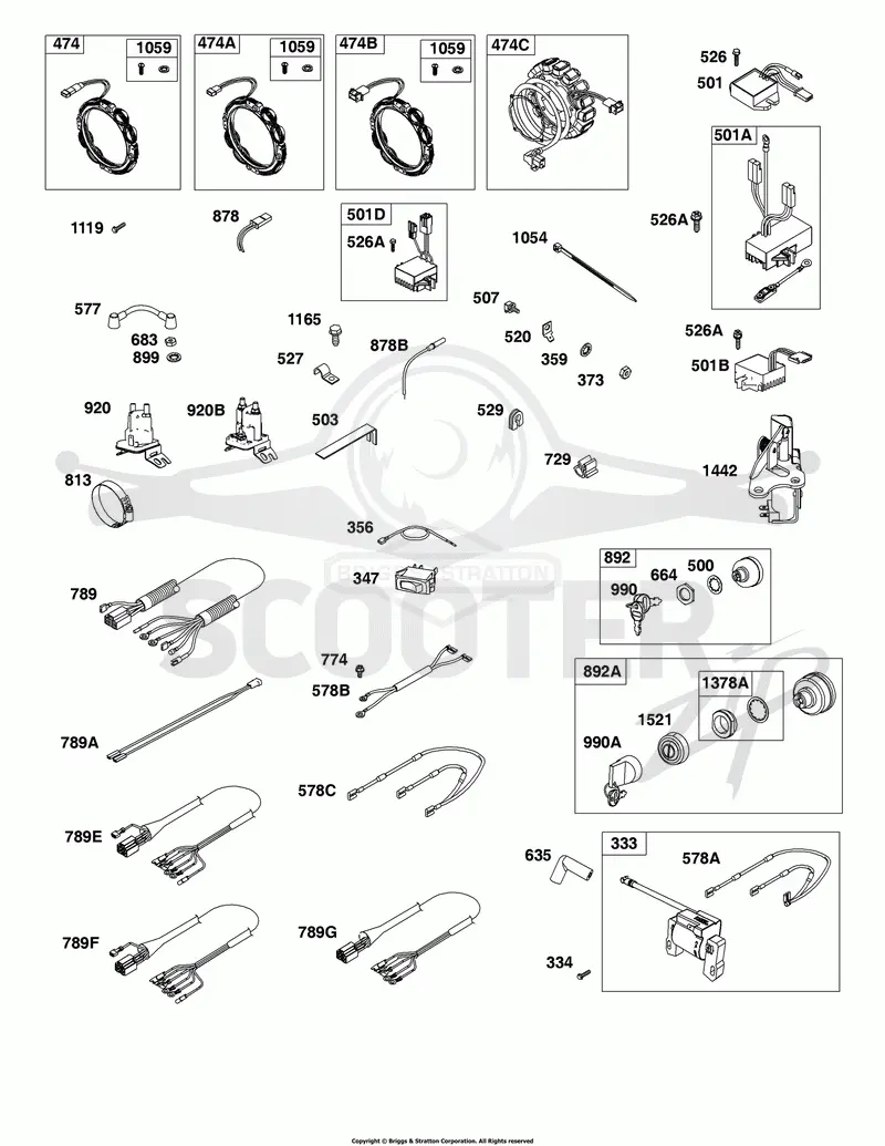Alternators, Ignition Coil, Regulators, Wires