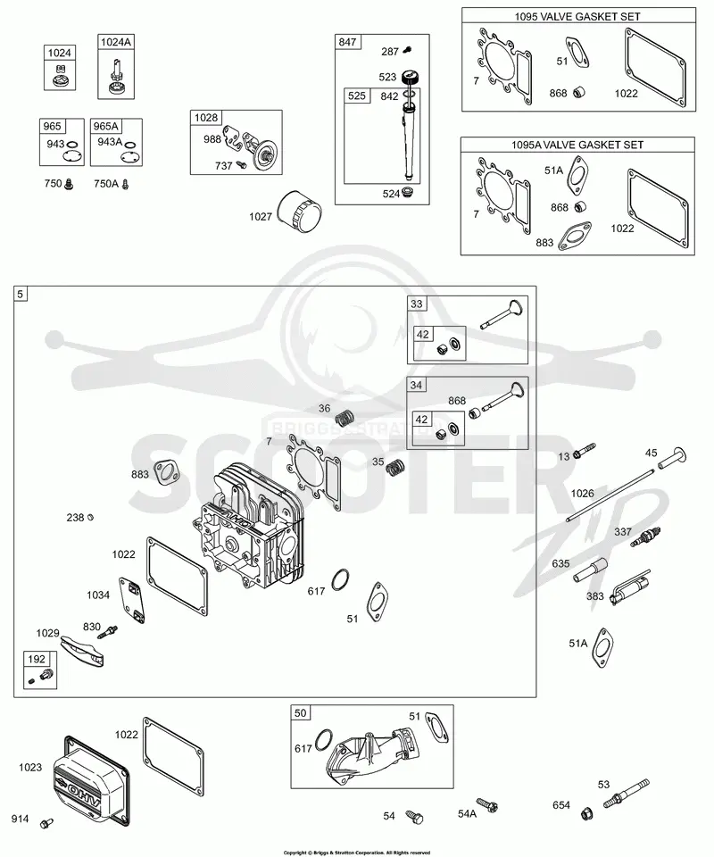 Oil, Valve Gaskets, Valves, Head, Intake, Rocker Cover