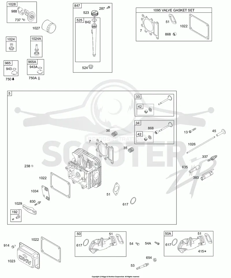 Cylinder Head, Rocker Cover, Intake Manifold, Oil Pump, Oil Filter